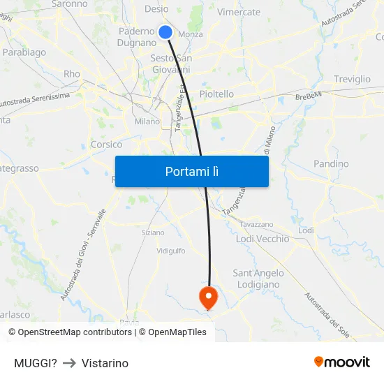 MUGGI? to Vistarino map