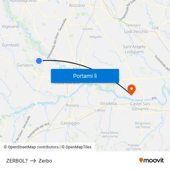 ZERBOL? to Zerbo map