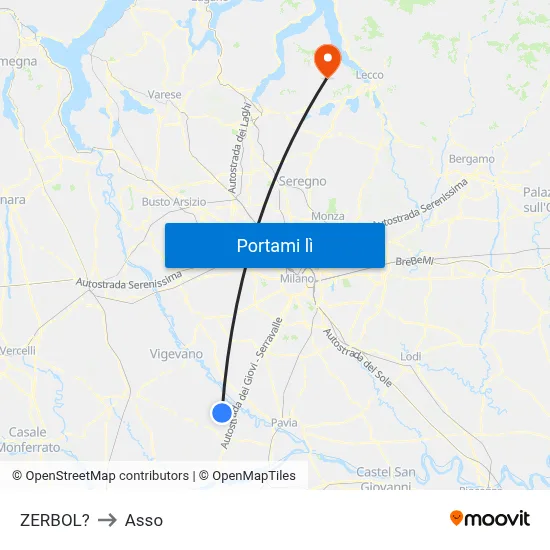 ZERBOL? to Asso map