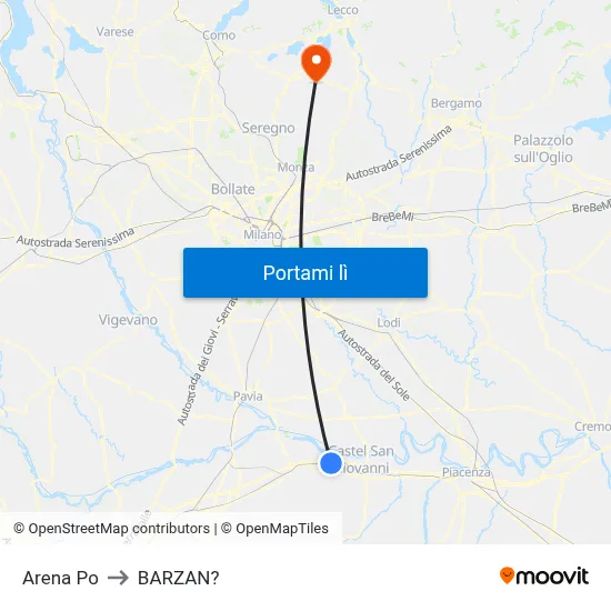 Arena Po to BARZAN? map