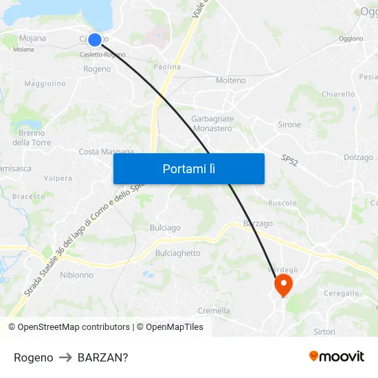 Rogeno to BARZAN? map