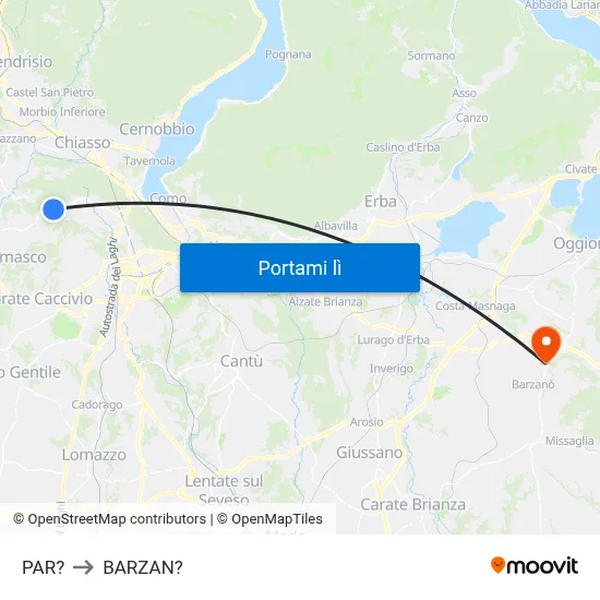 PAR? to BARZAN? map