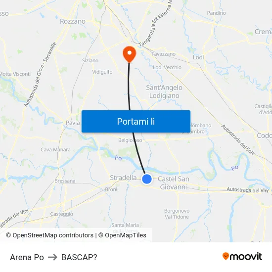 Arena Po to BASCAP? map
