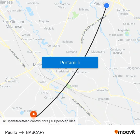Paullo to BASCAP? map