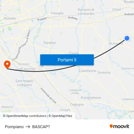Pompiano to BASCAP? map