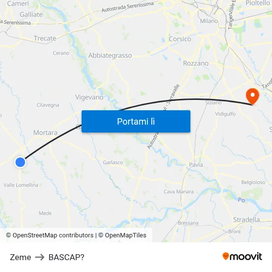 Zeme to BASCAP? map