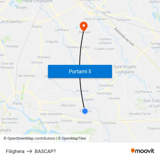 Filighera to BASCAP? map