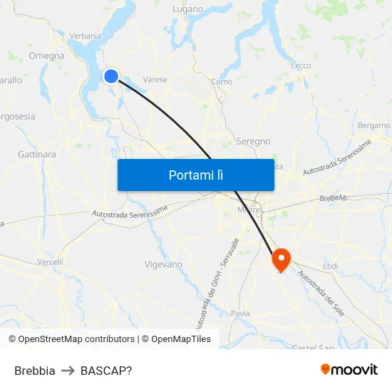 Brebbia to BASCAP? map