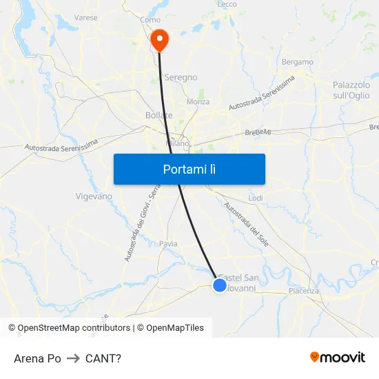 Arena Po to CANT? map