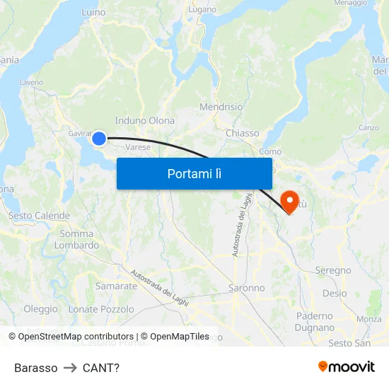Barasso to CANT? map