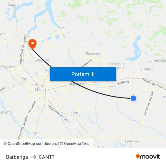 Barbariga to CANT? map
