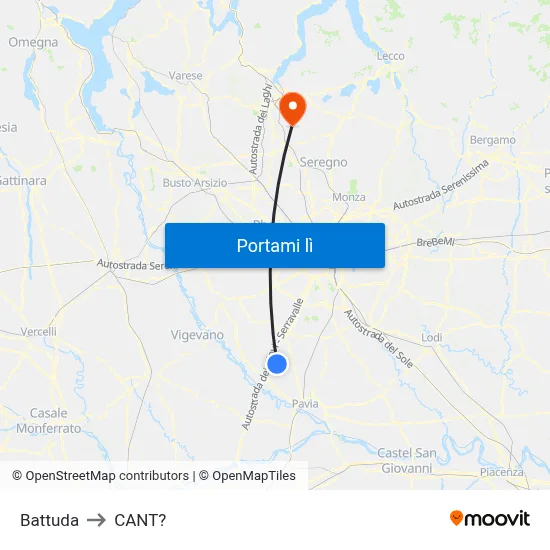 Battuda to CANT? map