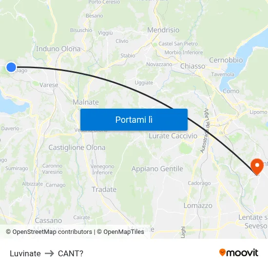 Luvinate to CANT? map