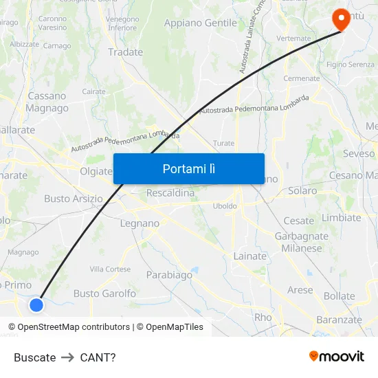 Buscate to CANT? map