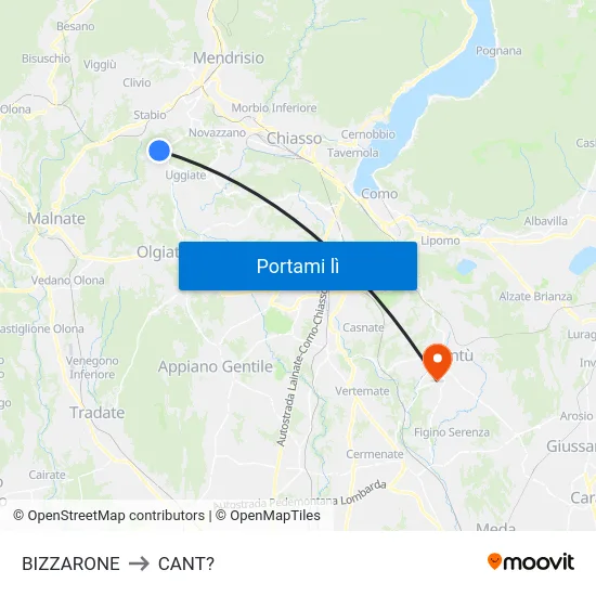 BIZZARONE to CANT? map