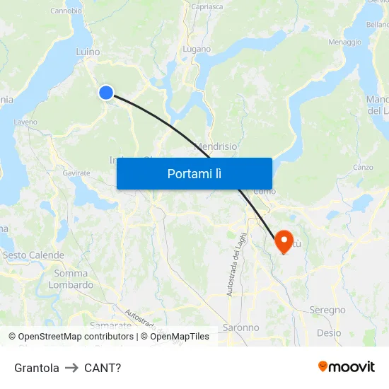 Grantola to CANT? map