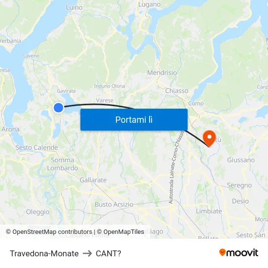 Travedona-Monate to CANT? map