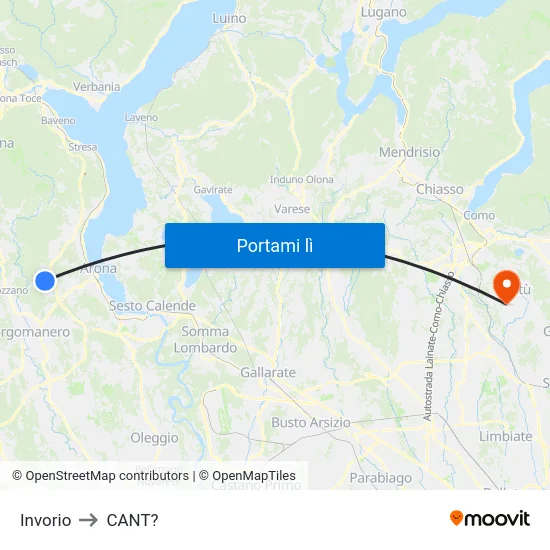 Invorio to CANT? map