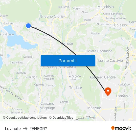 Luvinate to FENEGR? map