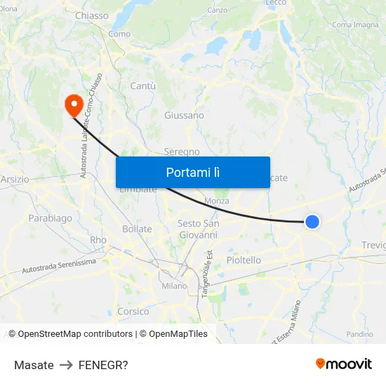 Masate to FENEGR? map