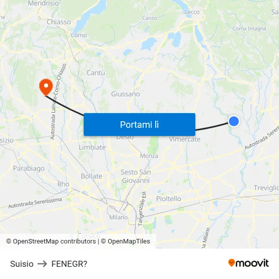 Suisio to FENEGR? map