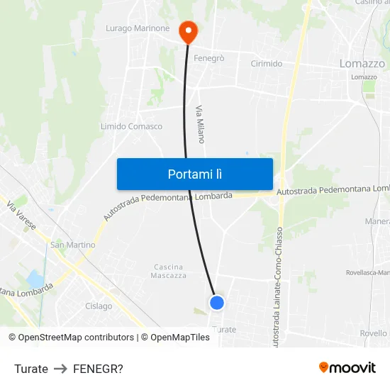 Turate to FENEGR? map