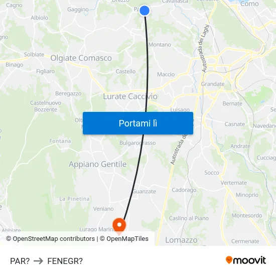 PAR? to FENEGR? map