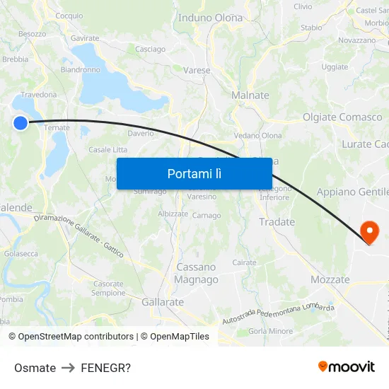 Osmate to FENEGR? map