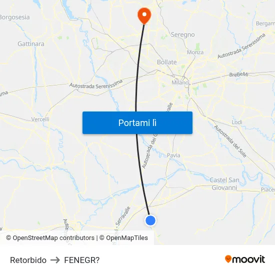 Retorbido to FENEGR? map