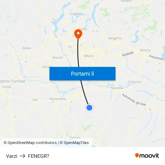 Varzi to FENEGR? map