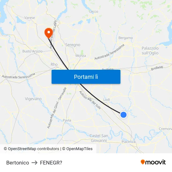 Bertonico to FENEGR? map
