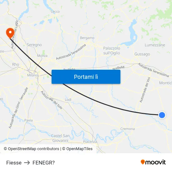 Fiesse to FENEGR? map