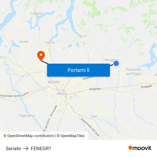 Seriate to FENEGR? map