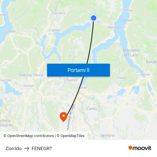 Corrido to FENEGR? map