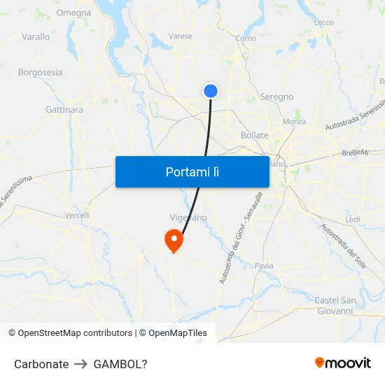 Carbonate to GAMBOL? map