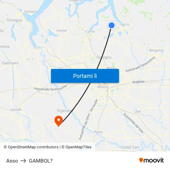 Asso to GAMBOL? map