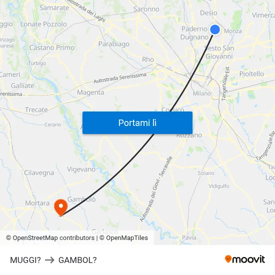 MUGGI? to GAMBOL? map