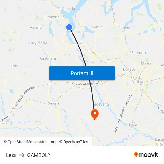 Lesa to GAMBOL? map