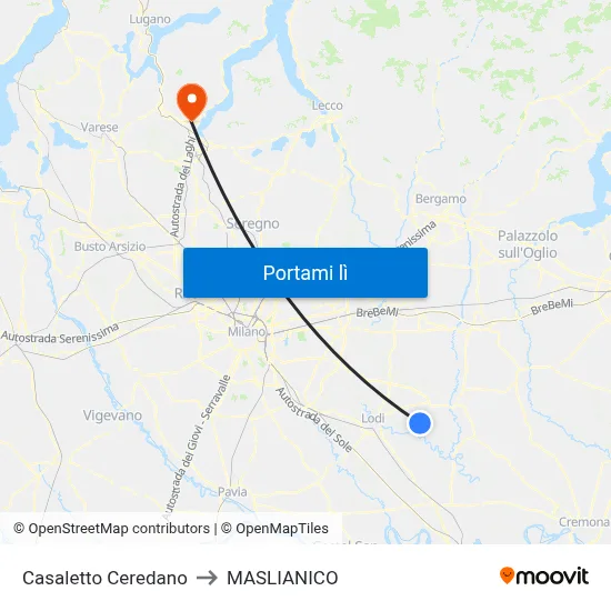 Casaletto Ceredano to MASLIANICO map