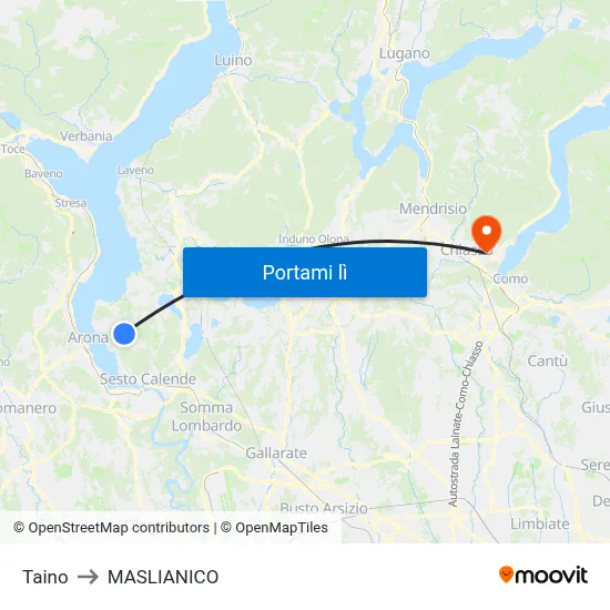 Taino to MASLIANICO map