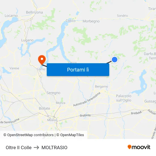 Oltre Il Colle to MOLTRASIO map