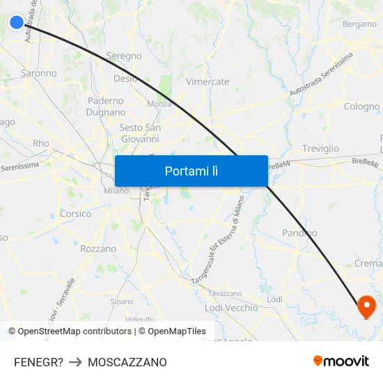 FENEGR? to MOSCAZZANO map