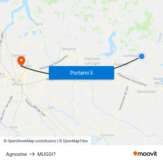 Agnosine to MUGGI? map