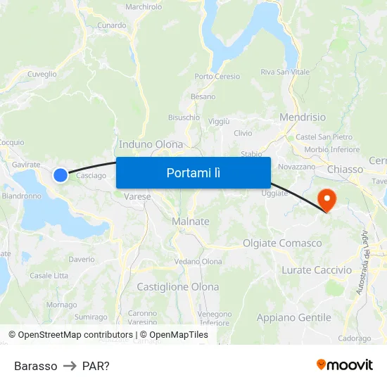 Barasso to PAR? map