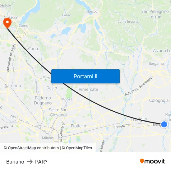 Bariano to PAR? map