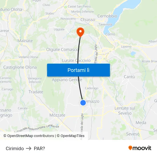 Cirimido to PAR? map