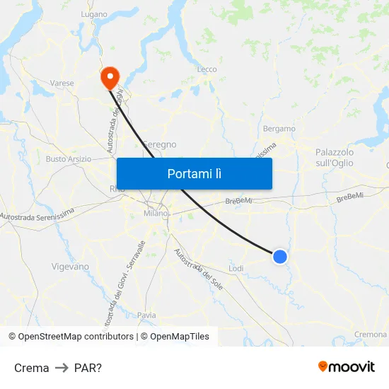 Crema to PAR? map
