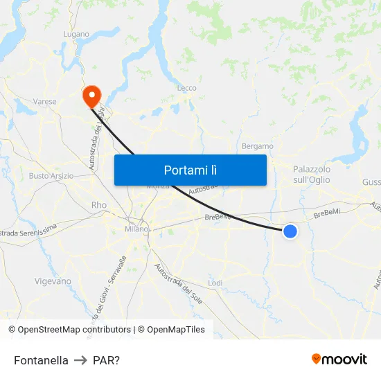 Fontanella to PAR? map