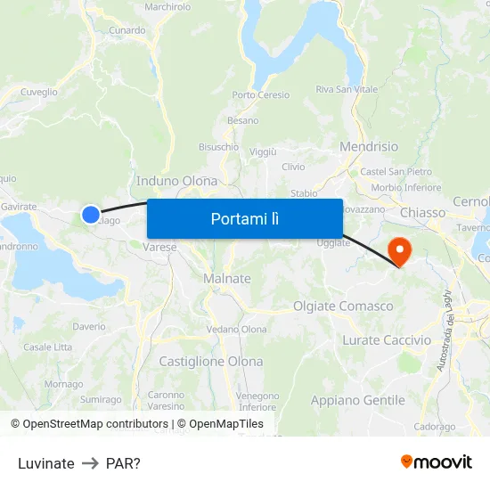 Luvinate to PAR? map
