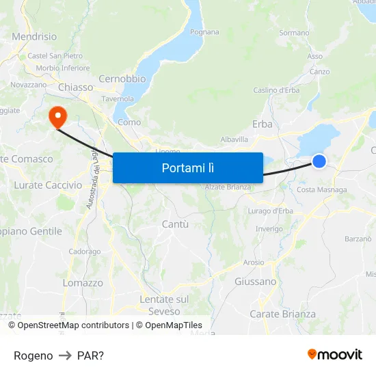 Rogeno to PAR? map